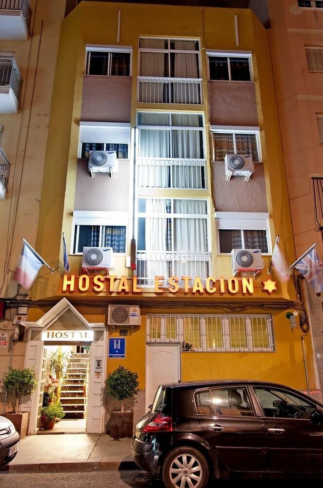 Hostal Estacion Almería Exterior foto